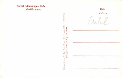 Schleusingen Marktbrunnen ngl 182.867