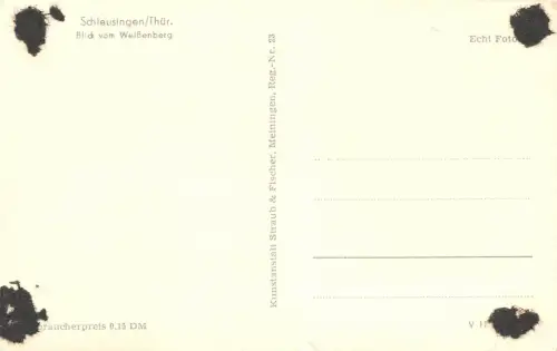 Schleusingen Blick vom Weißenberg ngl 182.880