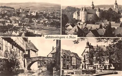 Schleusingen Mehrbildkarte ngl 182.876