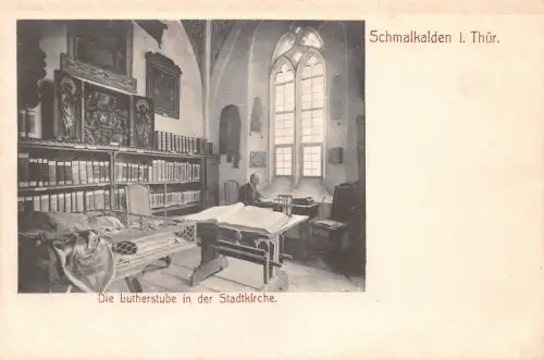 Schmalkalden Lutherstube in der Stadtkirche ngl 182.908