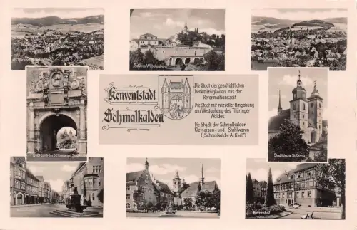 Schmalkalden Mehrbildkarte ngl 182.915