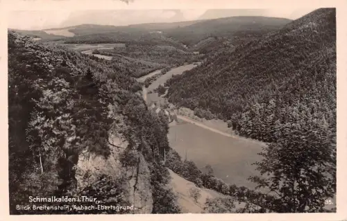 Schmalkalden Blick Breitenstein, Asbach-Ebertsgrund gl1940 182.913