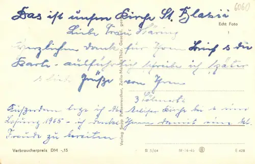 Zella Mehlis Thür Wald Kirche in Zella ngl 182.893