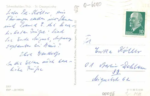 Schmalkalden St. Georgskirche gl 182.907