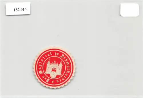 Schmalkalden Vignette Der Magistrat ngl 182.914