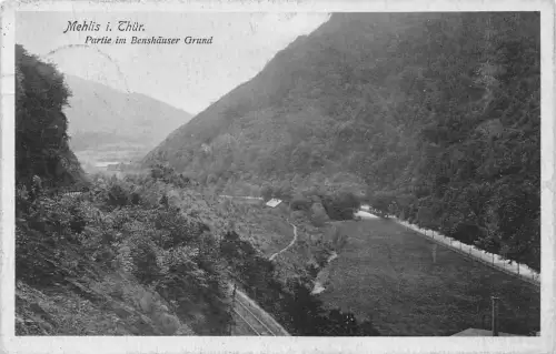 Zella Mehlis Thür Wald Partie am Benshäuser Grund gl1915 182.904