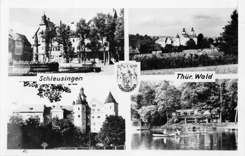 Schleusingen Mehrbildkarte gl 182.879