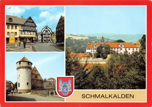 Schmalkalden Mehrbildkarte gl 182.938