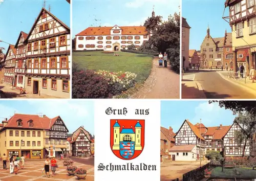 Schmalkalden Mehrbildkarte gl1982 182.924