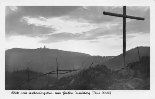 Großer Inselberg Blick vom Aschenbergstein gl1955 182.967