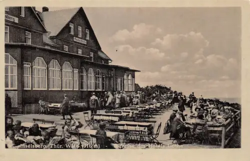 Großer Inselberg Terrasse des Hotel´s Gotha gl1950 182.977