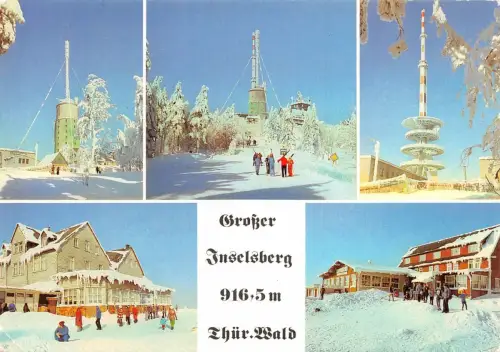 Großer Inselberg Mehrbildkarte gl1983 182.992