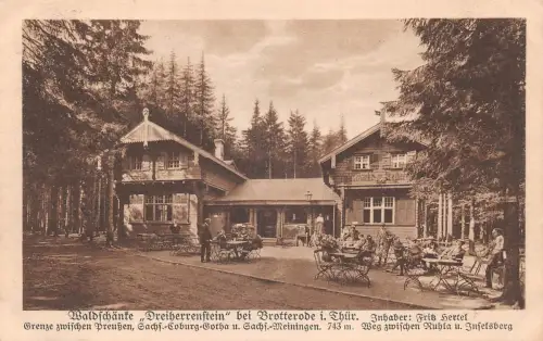 Brotterode Waldschänke Dreiherrenstein ngl 182.966