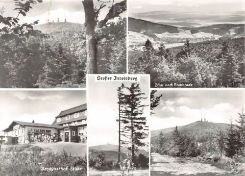 Großer Inselberg Mehrbildkarte gl 182.997