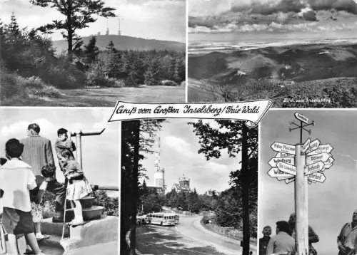 Großer Inselberg Mehrbildkarte gl 182.996