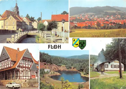 Floh bei Schmalkalden/Thür. Mehrbildkarte gl1984 183.009