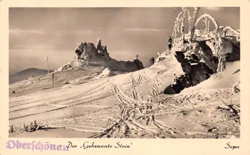 Oberschönau Thür.Wald Der gebrannte Stein gl1963 183.016
