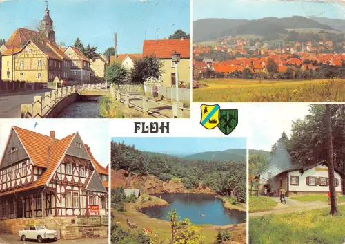 Floh bei Schmalkalden/Thür. Mehrbildkarte gl 183.010