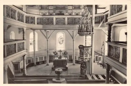 Steinbach-Hallenberg Kirche Blick zum Altarraum ngl 183.036