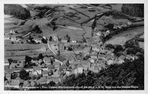 Pappenheim Blick von der Hohen Warte gl 183.025