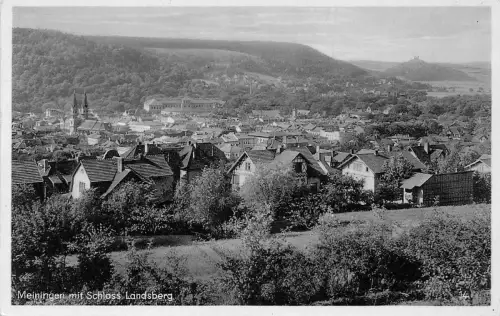 Meiningen mit Schloß Landsberg gl1939 183.079