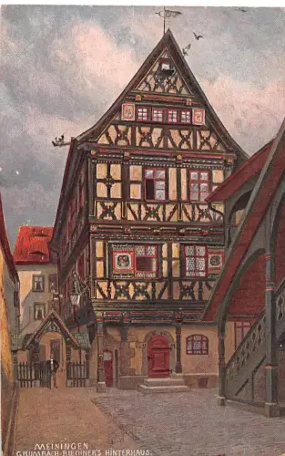Meiningen Grumbach-Büchners Hinterhaus gl1920 183.076