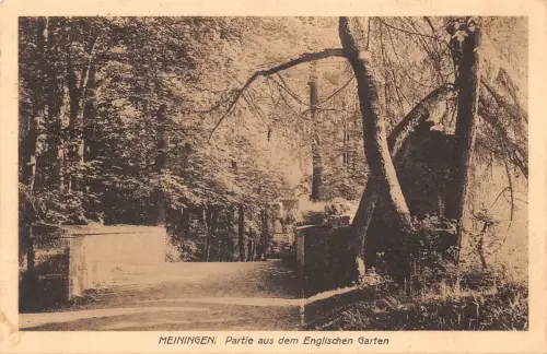 Meiningen Partie aus dem englischen Garten gl1926 183.100