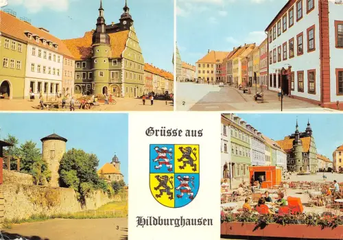 Hilburghausen Mehrbildkarte gl1983 183.141