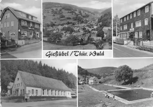 Gießübel Thür.Wald Mehrbildkarte gl1986 183.158