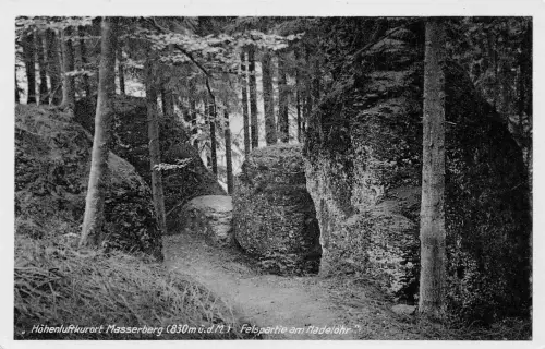 Masserberg Felspartie am Nadelöhr ngl 183.182