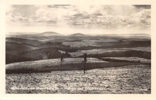 Masserberg Blick zu den Gleichbergen ngl 183.177