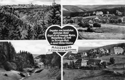 Masserberg Mehrbildkarte gl1959 183.225