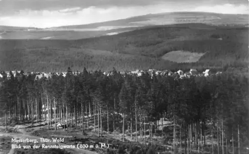 Masserberg Blick von der Rennsteigwarte gl1966 183.206