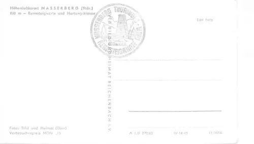 Masserberg Rennsteigwarte ngl 183.219