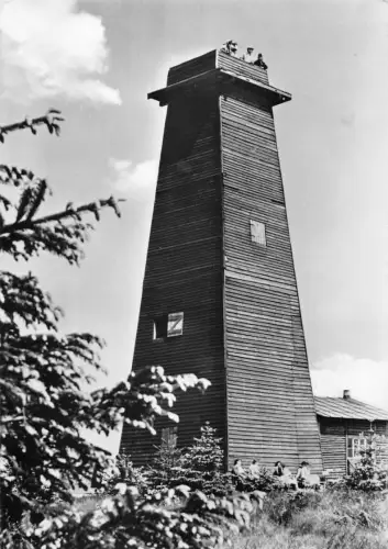 Masserberg Rennsteigwarte Hartungsklause gl1968 183.236