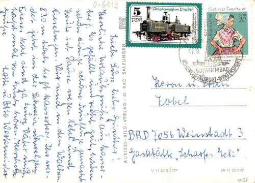 Masserberg FDGB Erholungsheim "Otto Grotewohl" gl 183.232