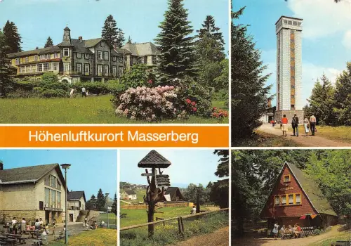 Masserberg Mehrbildkarte gl1989 183.235