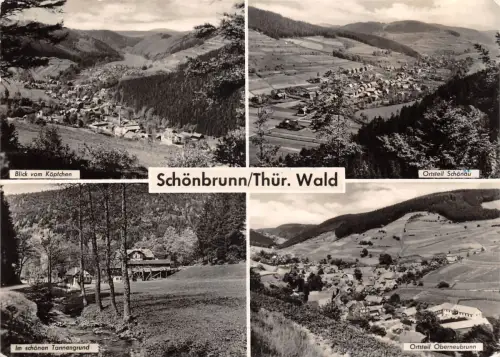 Schönbrunn i.Th. Mehrbildkarte gl1965 183.254