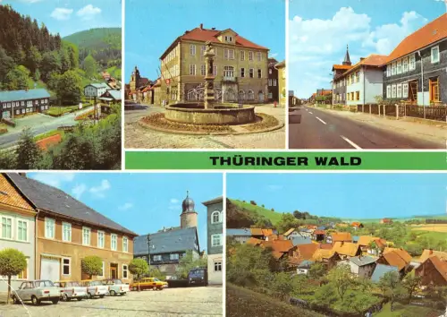 Thüringer Wald Mehrbildkarte gl1979 183.267
