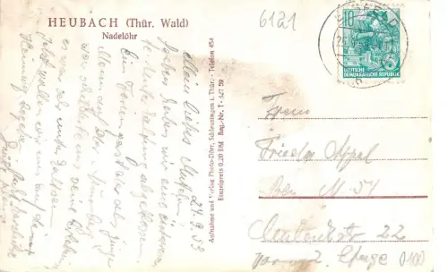 Heubach/Thür. Nadelöhr gl1959 183.275