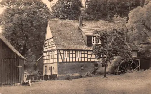 Biberau/Thür. Mühle im Bibergrund ngl 183.269