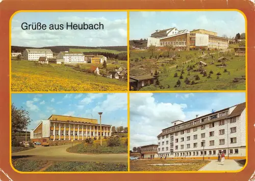 Heubach Thür.Wald Mehrbildkarte gl1987 183.287