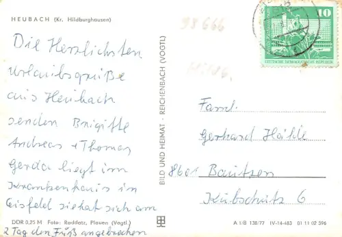 Heubach Thür.Wald Panorama gl 183.288