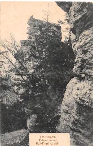 Dermbach/Thür. Felspartie am Karl Friedrichstein ngl 183.303