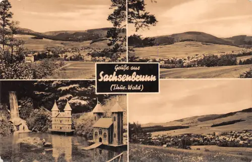 Sachsenbrunn Mehrbildkarte gl 183.296