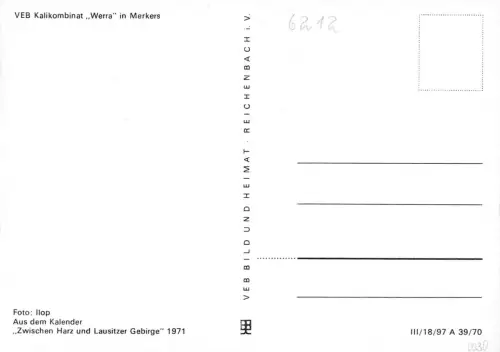 Merkers VEB Kalikombinat "Werra" ngl 183.306