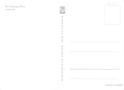 Bad Salzungen - Gradierwerk ngl 183.313