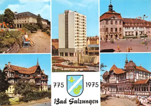 Bad Salzungen Mehrbildkarte gl1975 183.343