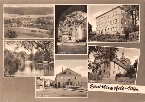 Stadtlengsfeld/Rhön Mehrbildkarte gl1976 183.355