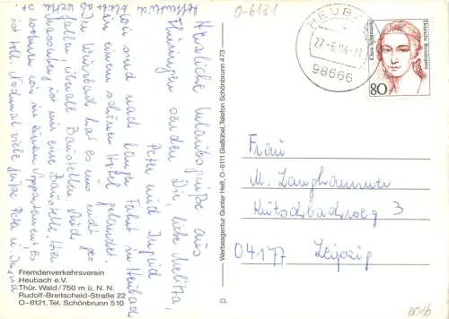 Heubach Mehrbildkarte gl1994 183.346